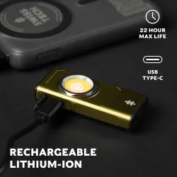 Swisstech Klipplicht 500LM Magnetisk Lommelygte