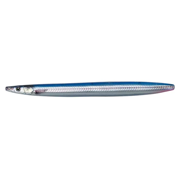 Savage Gear Line Thru Sandeel 11 Gram Blue Silver UV 11 Gram Blue Silver UV
