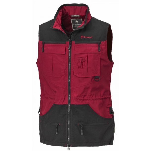 Pinewood Dog Sports Vest Dame, sort/rd - kun str. small (36)