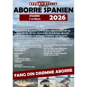 Aborre i Spanien 7-14 marts 2026
