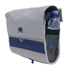 Blue performance Sgelndertaske med sidelommer