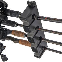 Berkley Horizontal Rod Rack, Black