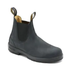 Blundstone CLASSICS #587 Chelsea Boot Rustic Black
