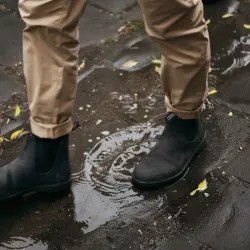Blundstone CLASSICS #587 Chelsea Boot Rustic Black