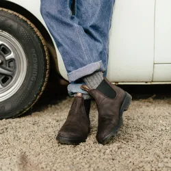 Blundstone Men's Originals #2610 Chelsea Boots Dark Brown