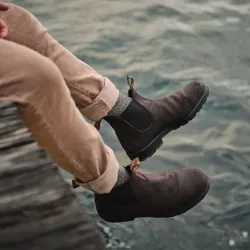 Blundstone Men's Originals #2610 Chelsea Boots Dark Brown