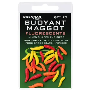 Drennan Gummi maggot Fluo