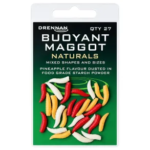 Drennan Gummi maggot Natur