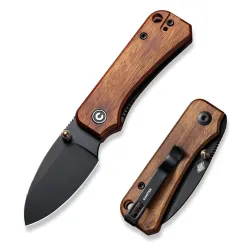 CIVIVI Baby Banter Cuibourtia Wood Black Stonewashed Nitro-V Blade