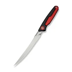 CIVIVI Shawka Black/Red Aluminum Handle Satin Finished 14C28N Blade