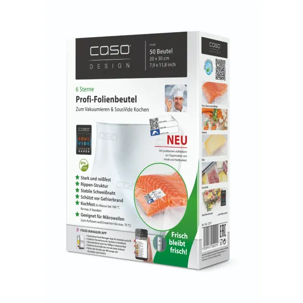 Caso Folieposer 20x30cm 50Stk - 150 my