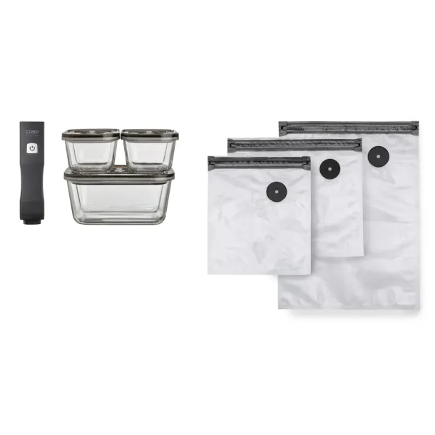 Caso Vacu OneTouch Eco-Set H�ndvakuumpakker