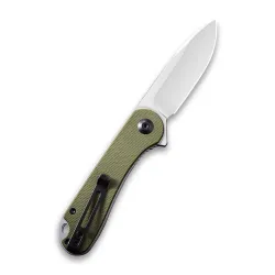 CIVIVI Elementum Green G10 Satin Finished D2 Blade
