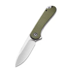 CIVIVI Elementum Green G10 Satin Finished D2 Blade