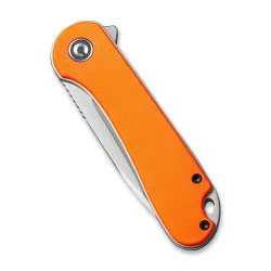 CIVIVI Elementum Orange G10 Satin Finished D2 Blade