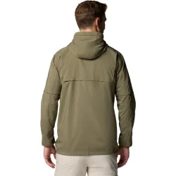 Columbia Men's Skien Valley Hooded Long Sleeve Shirt kun str. L og XL