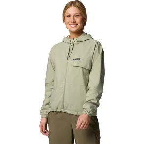 Columbia Women's Skien Valley Hooded Long Sleeve Shirt kun str. S 