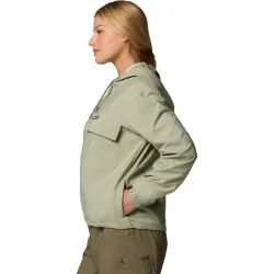 Columbia Women's Skien Valley Hooded Long Sleeve Shirt kun str. S 