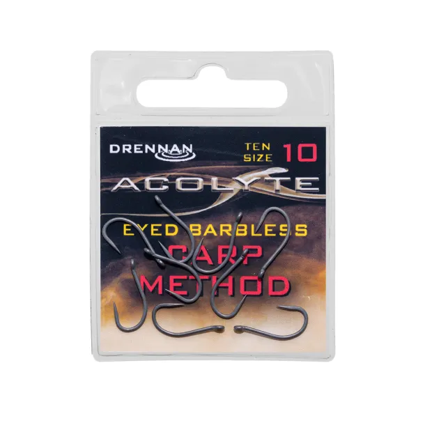 Drennan Acolyte Eyed Barbless Carp Method Kroge