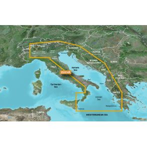 Garmin BlueChart G3 HXEU014R Italien, Adriaterhavet (MicroSD/SD)