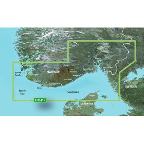 Garmin BlueChart G3 HXEU041R Oslo-Skagerak-Haugesund (MicroSD/SD)
