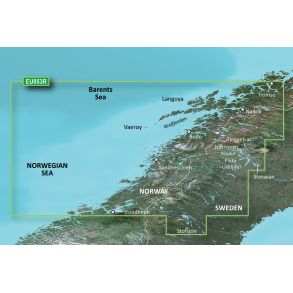 Garmin BlueChart G3 Vision VEU053R Trondheim - Troms (MicroSD/SD)
