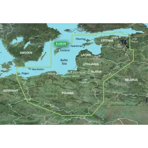 Garmin BlueChart G3 Vision VEU065R stersen, stkyst (MicroSD/SD)