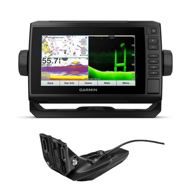 Garmin echoMAP UHD 72sv med GT54UHDTM transducer Søkortsplotter m