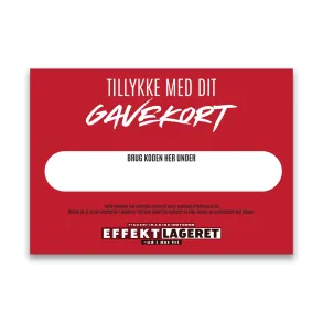 Gavekort