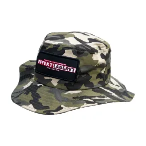 Effektlageret Logo Patch Camo Bucket Hat