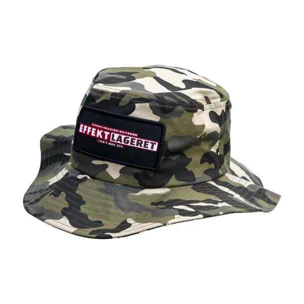 Effektlageret Logo Patch Camo Bucket Hat