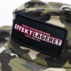 Effektlageret Logo Patch Camo Bucket Hat