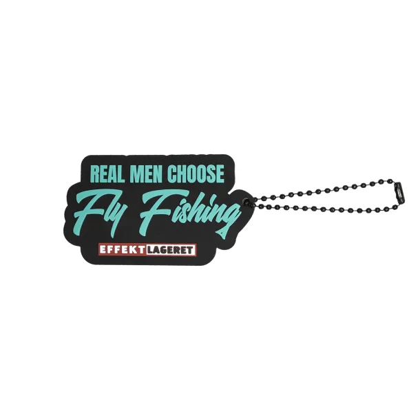 Effektlageret Real Men Choose Fly Fishing N�glering