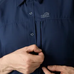 Geoff Anderson Ezmar Light Weight Short Sleeve Skjorte