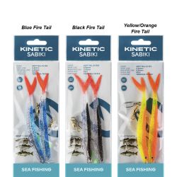 Kinetic Sabiki Soft Tail UV Rig