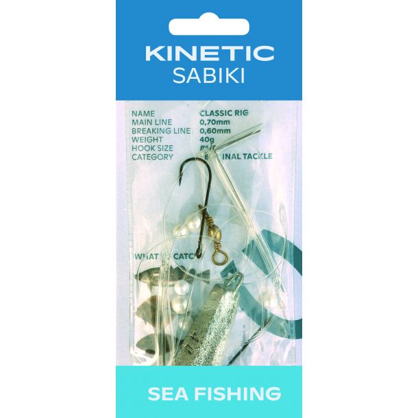 Kinetic Sabiki Classic Rig Fladfiskeforfang