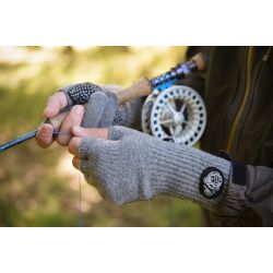 Fish Monkey Bauers Grandma Two Finger Wool Glove