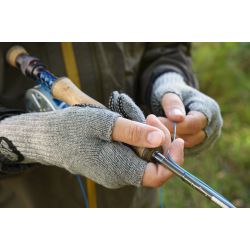 Fish Monkey Bauers Grandma Two Finger Wool Glove