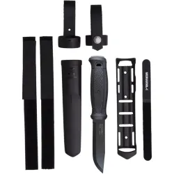 Morakniv Garberg Blackblade Med Multi-Mount Skede