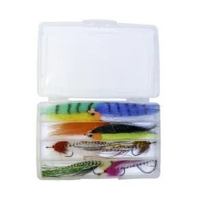 8 stk. Geddefluer inkl. ske