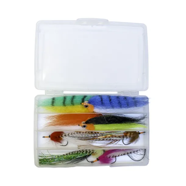 8 stk. Geddefluer inkl. ske