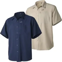 Geoff Anderson Ezmar Light Weight Short Sleeve Skjorte