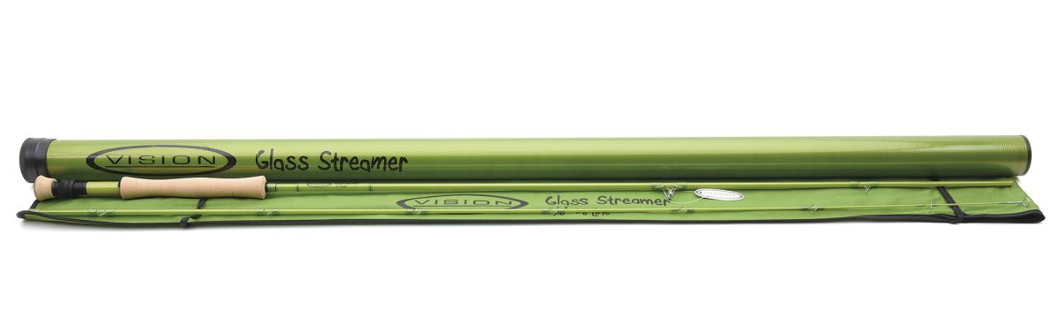 Vision Glass Streamer 7,6 Fod #6 - Enhånds Fluestænger - EFFEKTLAGERET ApS