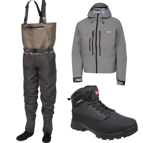 Greys Tail ndbare Waders Combo