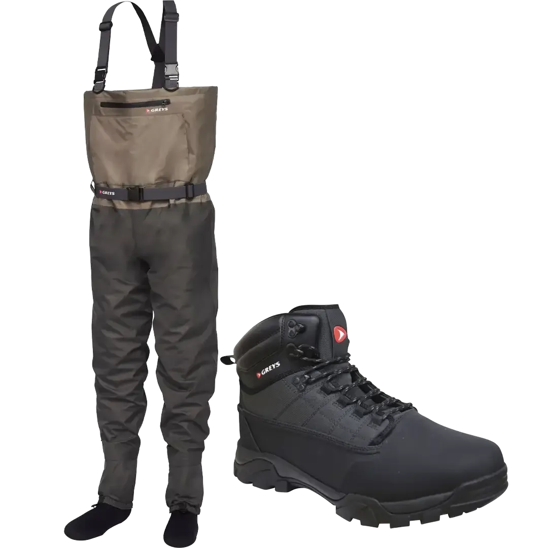 Greys Tail Åndbare Waders Sæt - Waders Sæt - EFFEKTLAGERET ApS