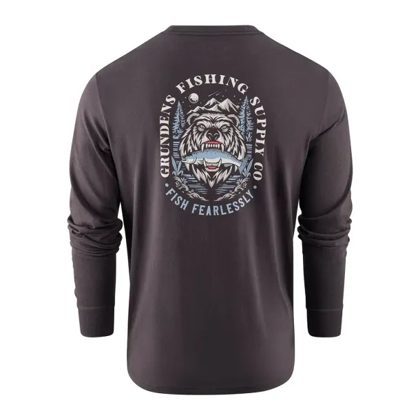 Grund�ns Bear Essentials LS T-Shirt