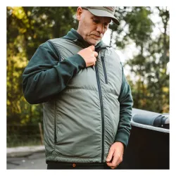 Grund�ns Forecast PrimaLoft Insulated Vest Olivine Green