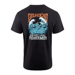 Grund�ns Support Fishermen SS T-Shirt