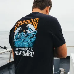 Grund�ns Support Fishermen SS T-Shirt
