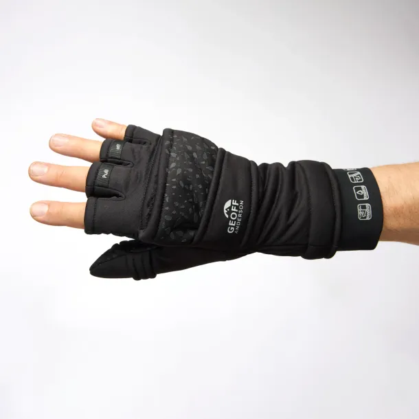 Geoff Anderson Weatherproof Half Finger Mitten